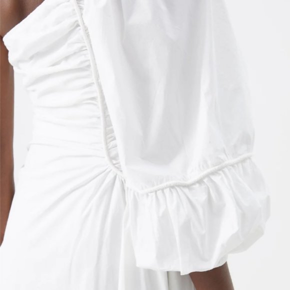 ULLA JOHNSON Fiorella Dress in Cowrie - 4 - Picture 6 of 11